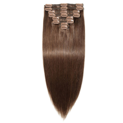 Extensão de cabelo de alta qualidade 12A para mulheres brancas 4 cores Remy 100% cabelo humano