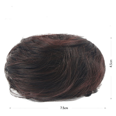 Aceitável OEM/ODM Creme de cabelo sintético Donut Messy Bun para extensões de cabelo Chignon