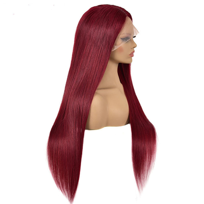 250g-450g Logotipo personalizado renda reta Frente Peruca de cabelo humano com tampa Tamanho Médio