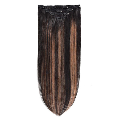 Virgin Highlight Remy Hair Clip In Extensions 7-9 peças