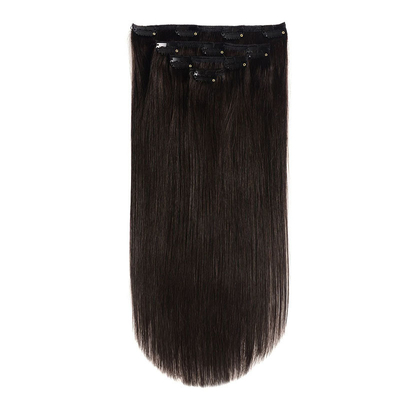 100% Extensões de Cabelo Humano Cuticle Completo Duplo Desenhado Vermelho Verdadeiro Virgem Natural Remy Invisível Clipe Sem costura