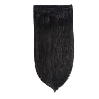 100% Extensões de Cabelo Humano Cuticle Completo Duplo Desenhado Vermelho Verdadeiro Virgem Natural Remy Invisível Clipe Sem costura