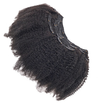 12 A Grau 1B Cor Natural Remy Vermelho Virgem Brasileira Afro Kinky Cabelo encaracolado