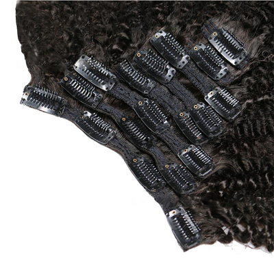 12 A Grau 1B Cor Natural Remy Vermelho Virgem Brasileira Afro Kinky Cabelo encaracolado