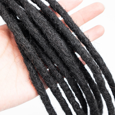 Cabelo humano em massa para mulher sem tecelagem irmã dreadlocks cabelos tranças de crochê Locks extensões