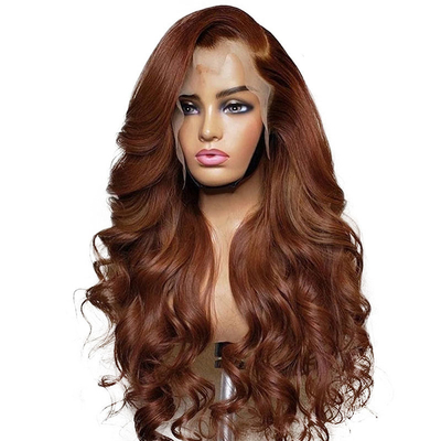OEM/ODM 4*4 fecho Perucas de cabelo humano 13*4/13*6 renda Frontal Tamanho médio Cabelo virgem