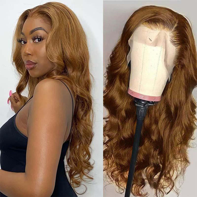 OEM/ODM 4*4 fecho Perucas de cabelo humano 13*4/13*6 renda Frontal Tamanho médio Cabelo virgem