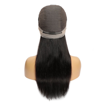 Materiais de base de renda suíça 150% 180% 200% Densidade original de cabelo humano Red Lace Front Wigs