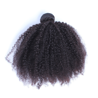 Fusões de cabelo de onda profunda para Afro Kinky Cabelo encaracolado SINGLE WEFT Tipo de extensão de cabelo