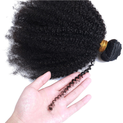 Fusões de cabelo de onda profunda para Afro Kinky Cabelo encaracolado SINGLE WEFT Tipo de extensão de cabelo