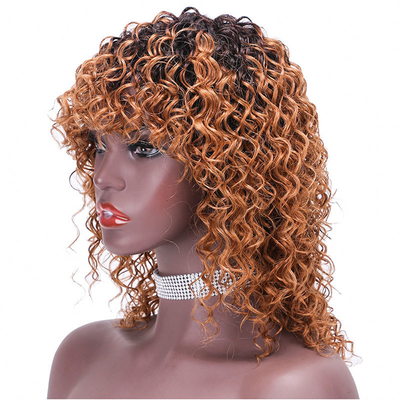 Hot Beauty Curly Curly 100% cabelo humano brasileiro Pixie Cut Perucas de tamanho médio