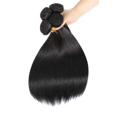 Full Cuticle Remy Hair Extension Tecidos Bundle Vendedor Índico Cambojano Natural Direito