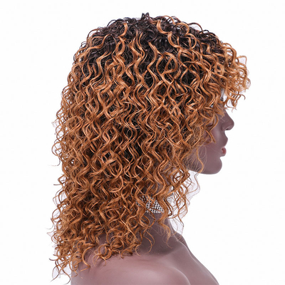 Hot Beauty Curly Curly 100% cabelo humano brasileiro Pixie Cut Perucas de tamanho médio