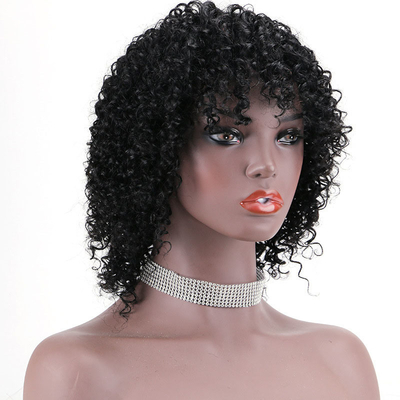 Hot Beauty Curly Curly 100% cabelo humano brasileiro Pixie Cut Perucas de tamanho médio