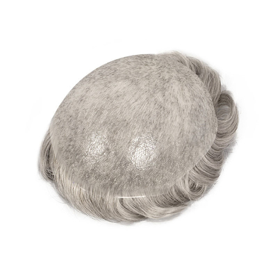 Design esquerdo Super Skin Skin Mirage Homem Cabelo Pubico Pedaços de cabelo para homens