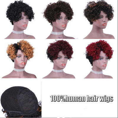Perucas de corte de fadas de verão para mulheres Várias escolhas de cores e alta densidade de 250g-450g