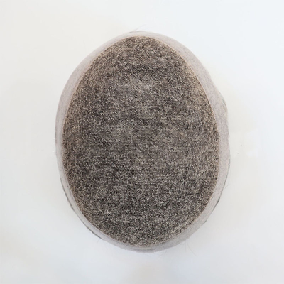 Austrália Base 130% Densidade alta Peixes curtos masculinos Grão natural 6x8 Peixes de cabelo humano
