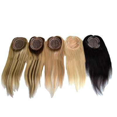 Sistema de substituição de toupe de cabelo longo mono duplo de 6 por 8 para casamentos