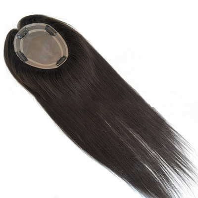 Sistema de substituição de toupe de cabelo longo mono duplo de 6 por 8 para casamentos