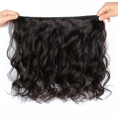 12A Grade Double Drawn Weft Cambojano Peruano Mink Brasileiro Corpo Ondulado Pacotes de Cabelos Humanos
