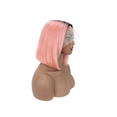 10-14nch Bone Straight 13*4 HD Lace Frontal Raw Virgin 100% Peruvian Short Bob Perucas de Cabelo Humano