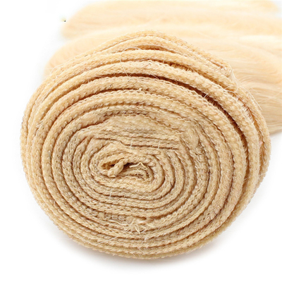 Relação de cabelo mais longo 55% Halo Vietnã virgem crua natural 613 mel cabelo loiro encaracolado