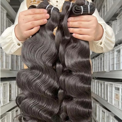 Full cuticle Wave Loose Human Hair Bundle do Camboja Burma Vietnã