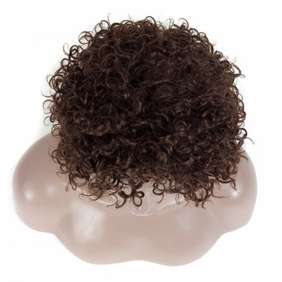 Corantes adequados para a pintura Todas as cores Cabelo humano Cabelo curto Perucas para mulheres prontas para o envio