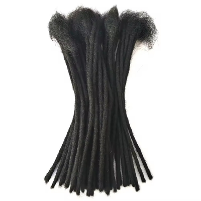 Extenso de cabelo humano Dreadlocks estilo com extremidades encaracoladas estilo de cabelo preto Dreadlocks