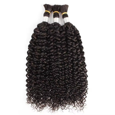 O Boho humano solto, ondulado, molhado e ondulado, trança o cabelo bruto para negócios bem sucedidos.