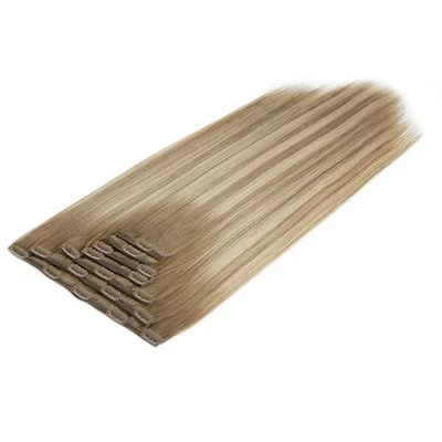 100% de cabelo humano perfeito, de cabelo natural, com extensões de cabelo.