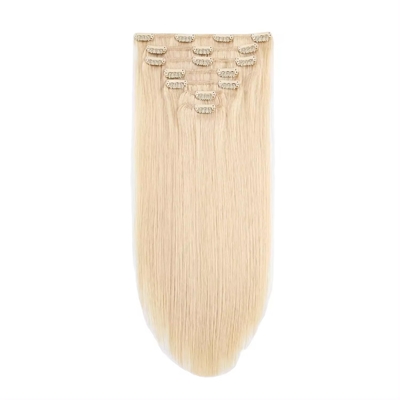 100% de cabelo humano perfeito, de cabelo natural, com extensões de cabelo.