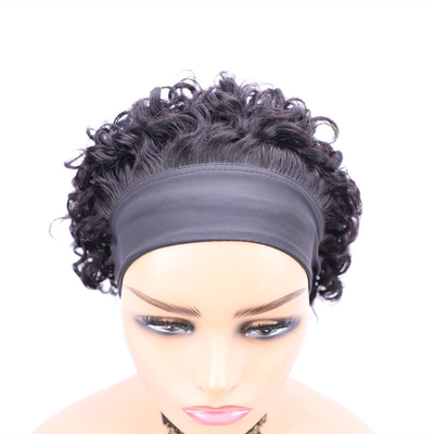 6 polegadas de cutícula curta, feiticeira, corte de cabelo humano, peruca. A mistura perfeita de estilo e beleza.