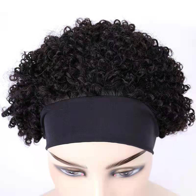 6 polegadas de cutícula curta, feiticeira, corte de cabelo humano, peruca. A mistura perfeita de estilo e beleza.