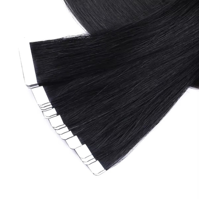 100% Remy Raw Human Hair Tape-In Hair Extension de com 60% maior proporção de cabelo