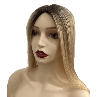 Pedaços Europeus para Mulheres Integração Cabelo Natural Preto/Castanhão/Castanhão Moca