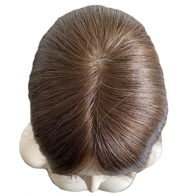 Pedaços Europeus para Mulheres Integração Cabelo Natural Preto/Castanhão/Castanhão Moca