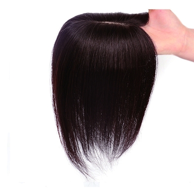 Cabelo Virgem 3x5 de seda base 130 Densidade Direita Cabelo humano topper para mulheres