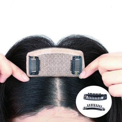 180% Densidade Remy Toupee cabelo com base de seda Top e 24mm Toupee textura comprimento 30cm