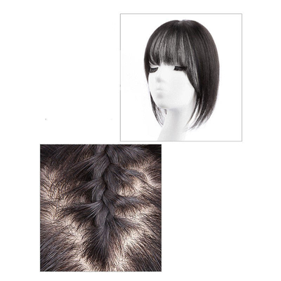Remy Hair HD Cerradura de renda Toupee frontal Base de seda Toupee reta Toppers de cabelo Peças para mulheres Perucas de cabelo humano