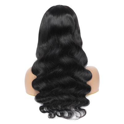 150% Densidade Brasileira Remy Corpo Cabelo Ondulado U Parte Perucas Médio Aberto para Mulheres Negras