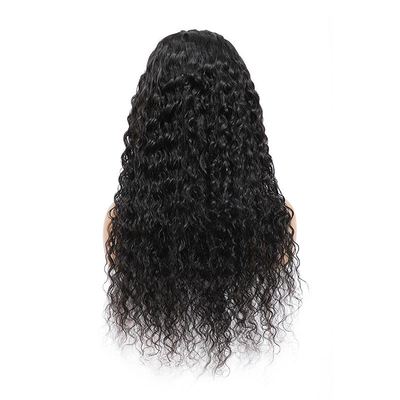Raw Indian Water Wave Curly U Part Peruca com Serviço OEM ODM e 100% Top Cabelo Humano
