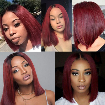 12a Duplo Desenhado Curto Bob Cabelo Humano Peruca Cabelo Virgem Sim Vantagem Suave Brilhante Sem Derramamento Sem Emaranhado