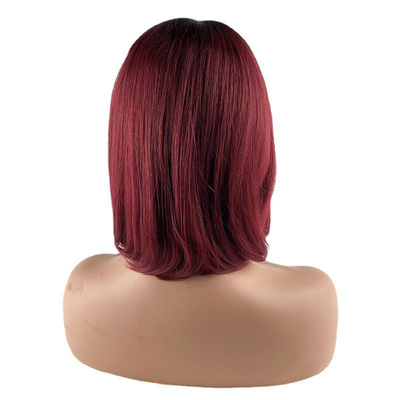12a Duplo Desenhado Curto Bob Cabelo Humano Peruca Cabelo Virgem Sim Vantagem Suave Brilhante Sem Derramamento Sem Emaranhado