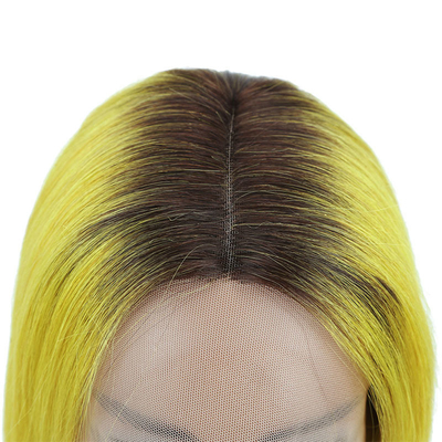 Viúva crua transparente HD renda frontal cabelo humano peruca 100% bob peruca cabelo remy 250g-450g