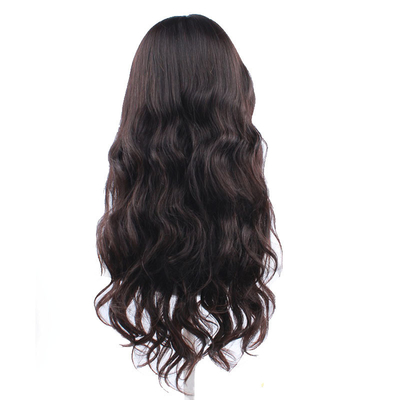13*6 renda frontal cabelo remy brasileiro pré-plucado completo feito à mão wig ondulado sedoso e encaracolado