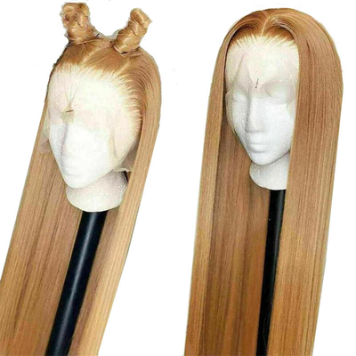 13*6 renda frontal cabelo remy brasileiro pré-plucado completo feito à mão wig ondulado sedoso e encaracolado