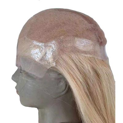 Cabelo humano encaracolado Peruca 100% brasileira HD Full Swiss Lace Silk Top Injetado Tudo feito à mão