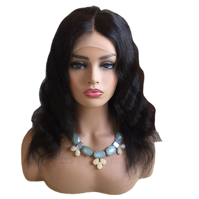 Cabelo Remy Natural HD Full Lace Brasileira Virgem Cutícula Alinhada BOB Perucas Curvas Cortas