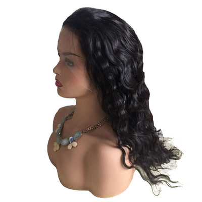 Pequeno/Grande/Médio Tamanho Curly Virgem Natural Cabelo Humano Brasileiro Full Lace Perucas